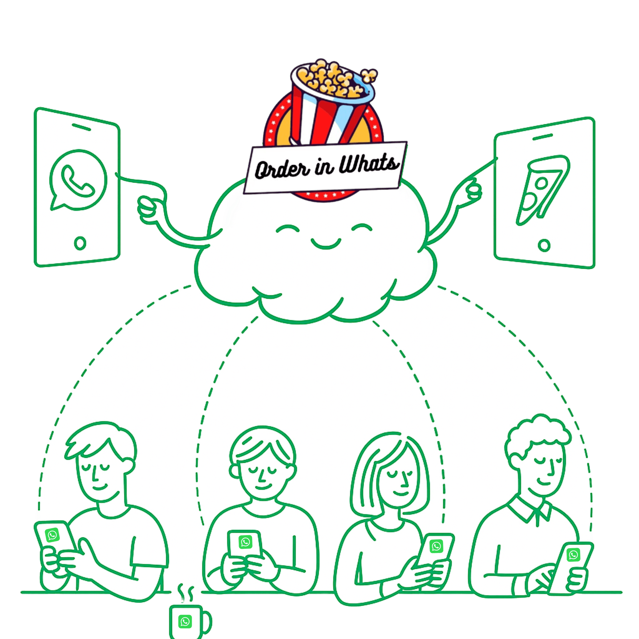 Team Collaboration Illustration